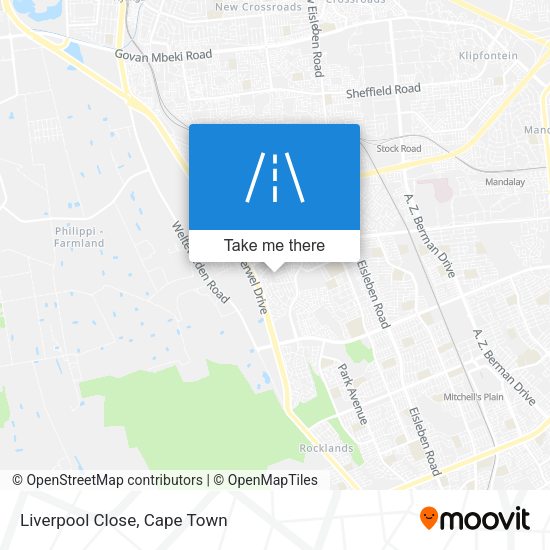 Liverpool Close map