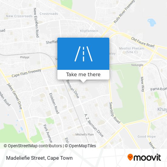 Madeliefie Street map