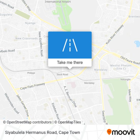 Siyabulela Hermanus Road map