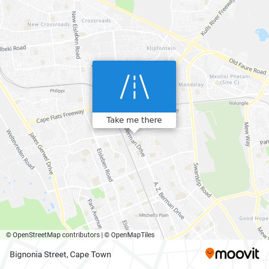 Bignonia Street map