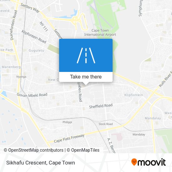 Sikhafu Crescent map