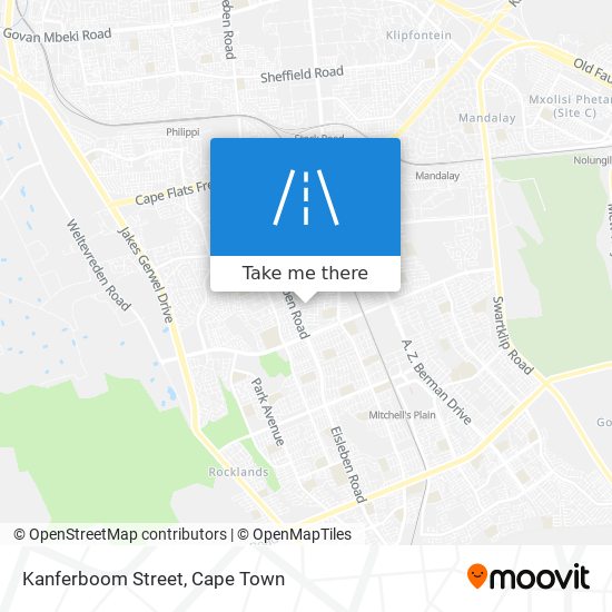 Kanferboom Street map