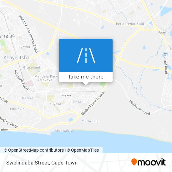 Swelindaba Street map