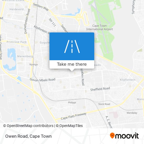 Owen Road map