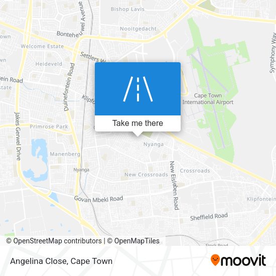 Angelina Close map