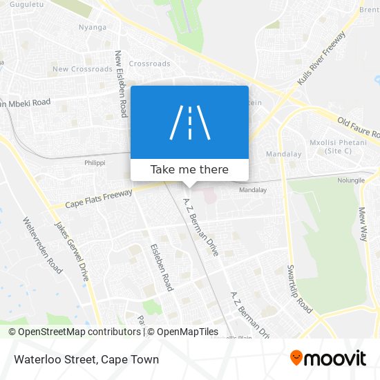 Waterloo Street map
