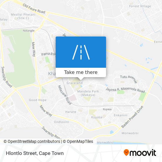 Hlontlo Street map