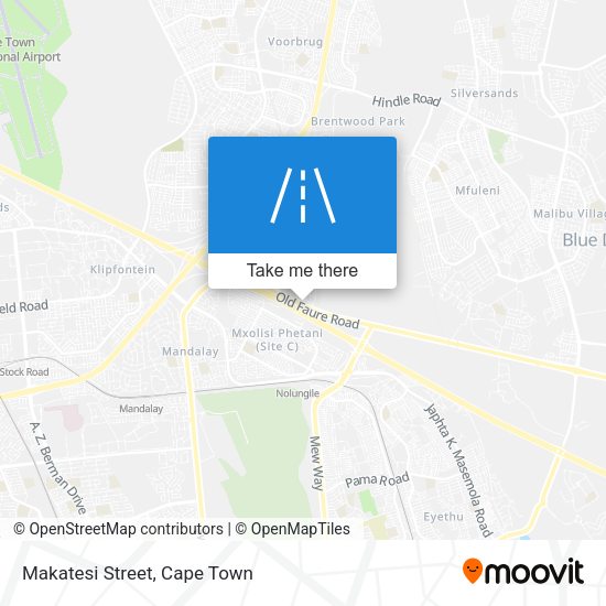 Makatesi Street map