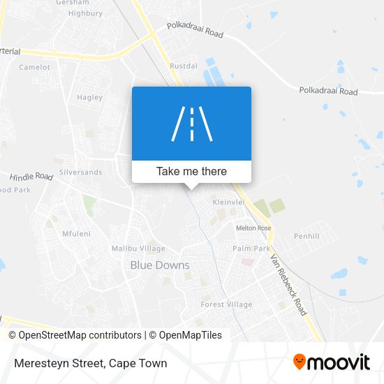 Meresteyn Street map
