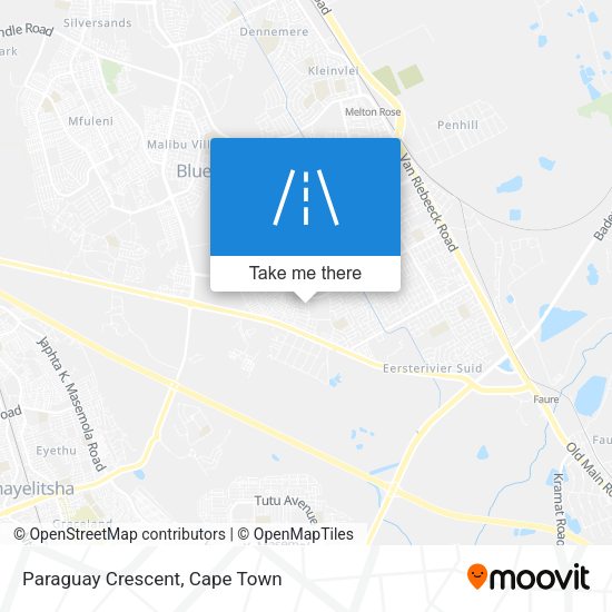 Paraguay Crescent map