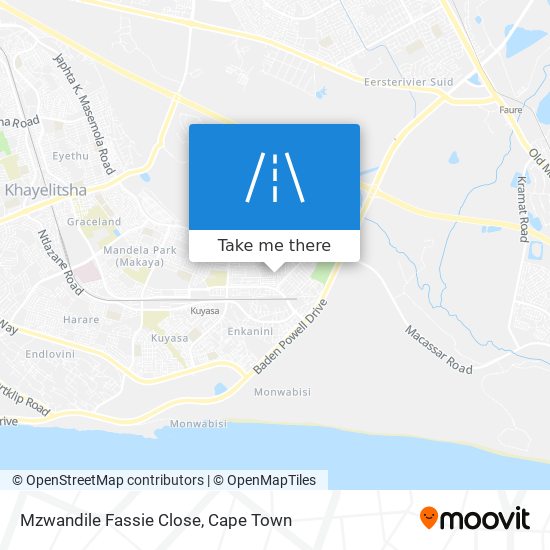 Mzwandile Fassie Close map