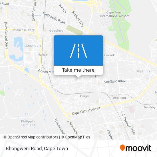 Bhongweni Road map