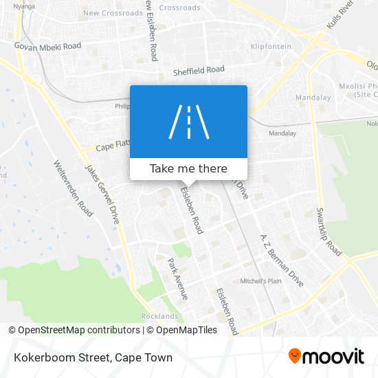 Kokerboom Street map