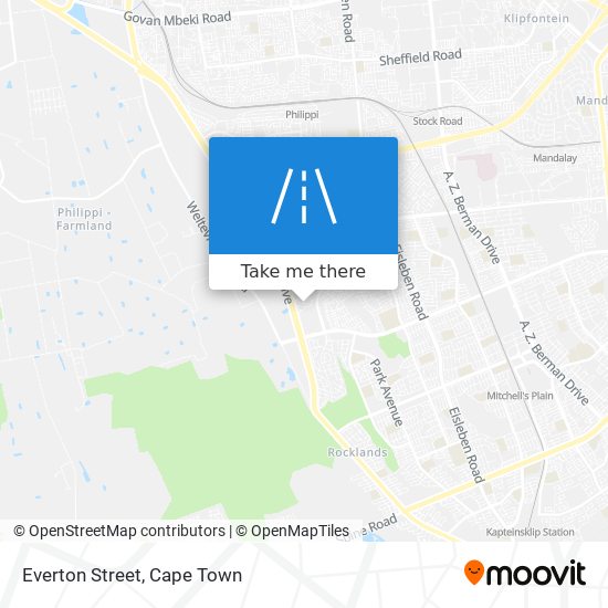 Everton Street map