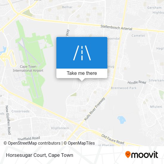 Horsesugar Court map