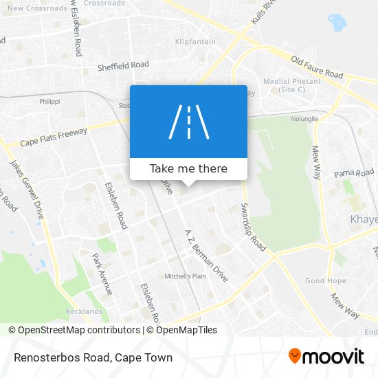 Renosterbos Road map