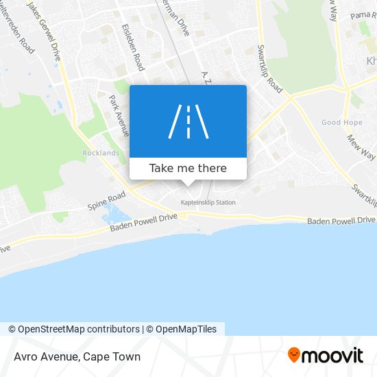 Avro Avenue map