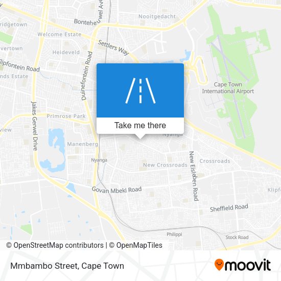 Mmbambo Street map