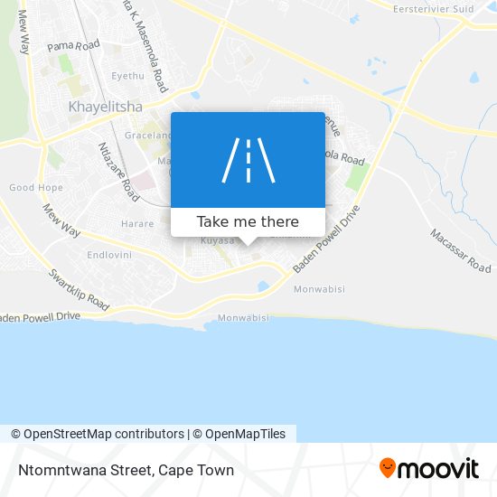 Ntomntwana Street map