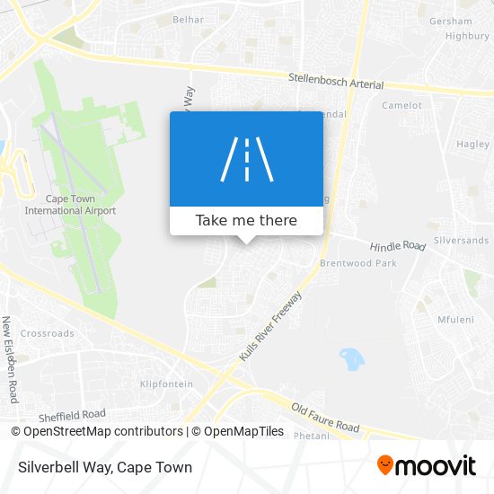 Silverbell Way map