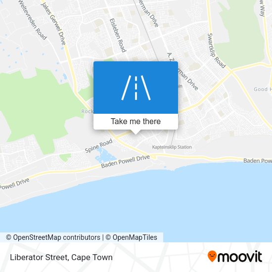 Liberator Street map