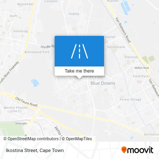 Ikostina Street map