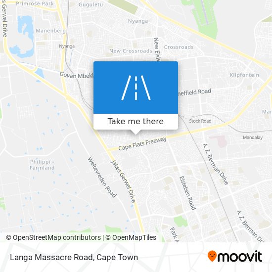 Langa Massacre Road map