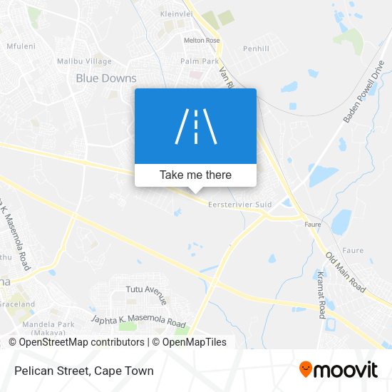 Pelican Street map