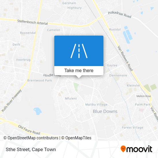 Sthe Street map