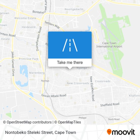 Nontobeko Steleki Street map