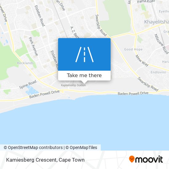 Kamiesberg Crescent map