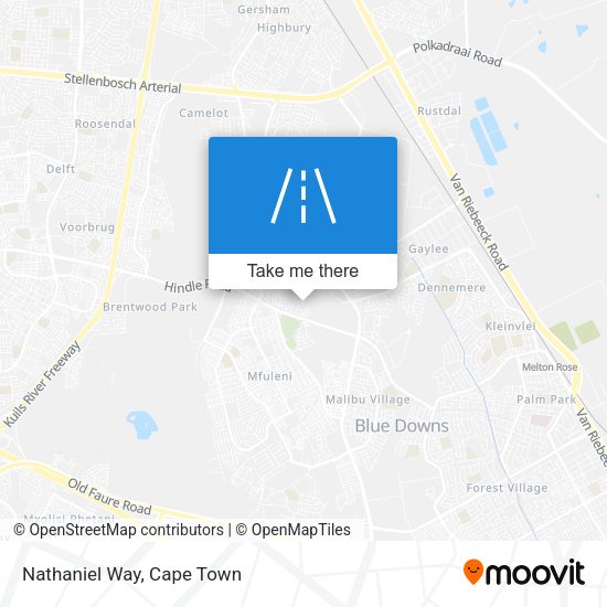 Nathaniel Way map