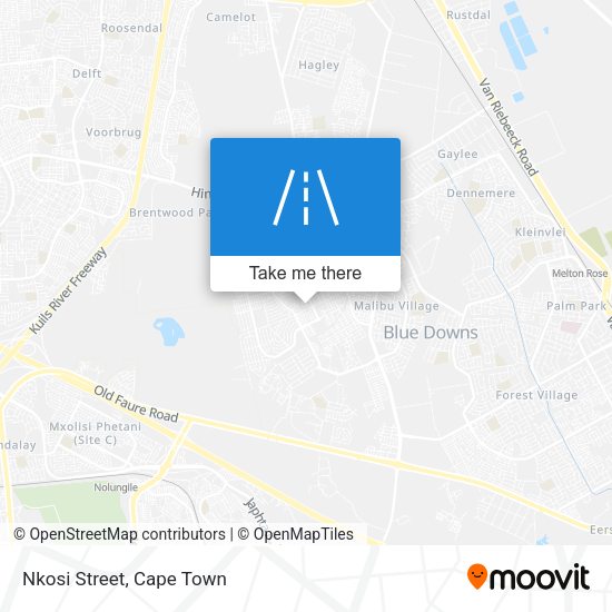Nkosi Street map