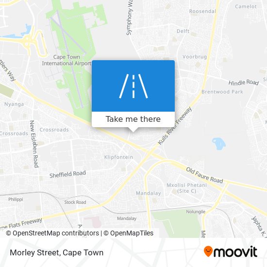 Morley Street map