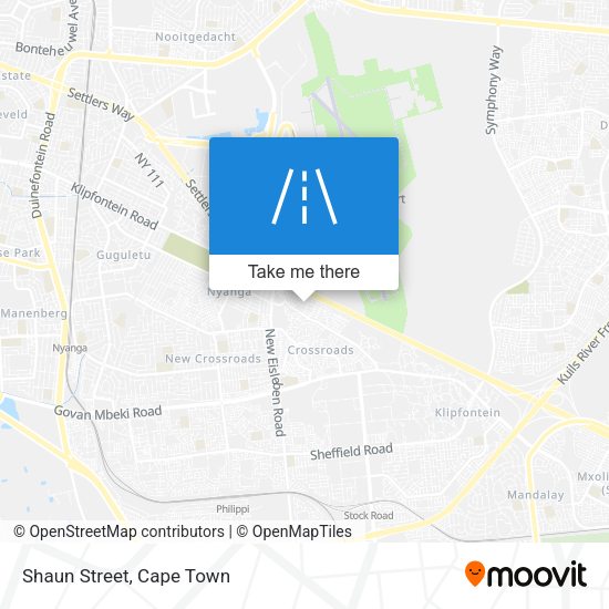 Shaun Street map
