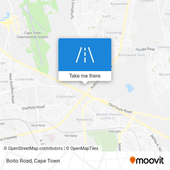 Boito Road map