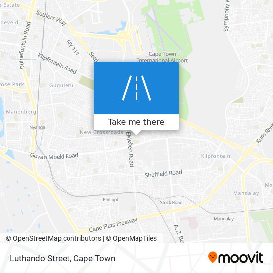Luthando Street map