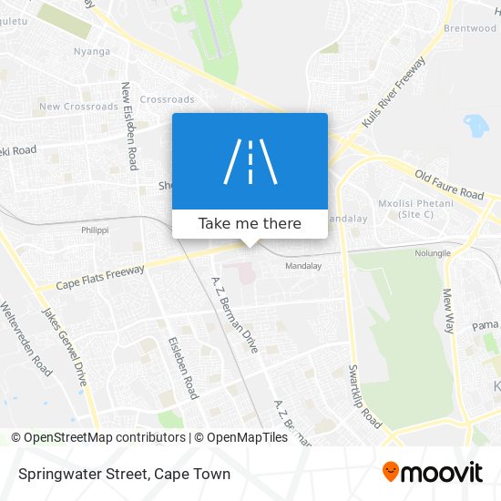 Springwater Street map