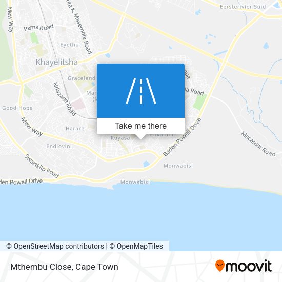 Mthembu Close map