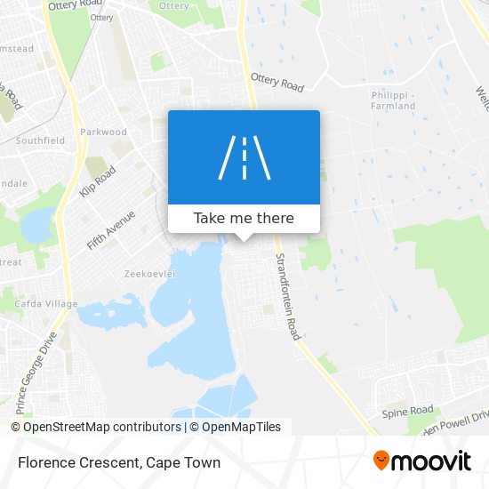 Florence Crescent map