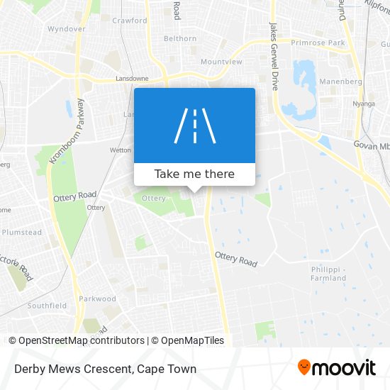 Derby Mews Crescent map