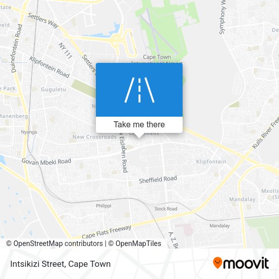 Intsikizi Street map