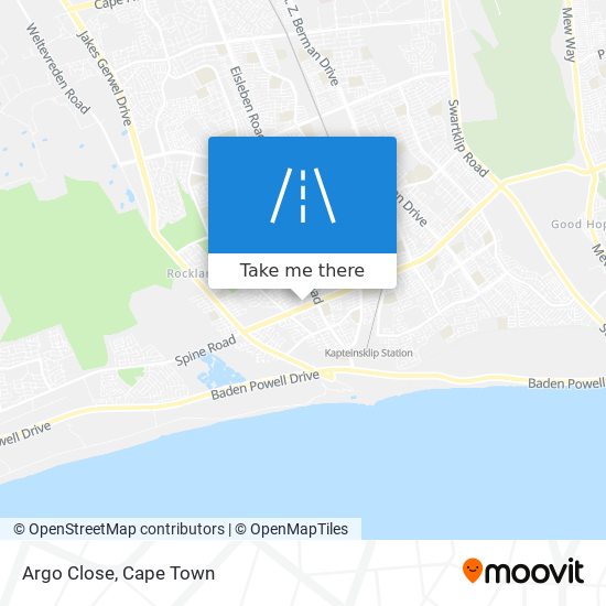 Argo Close map