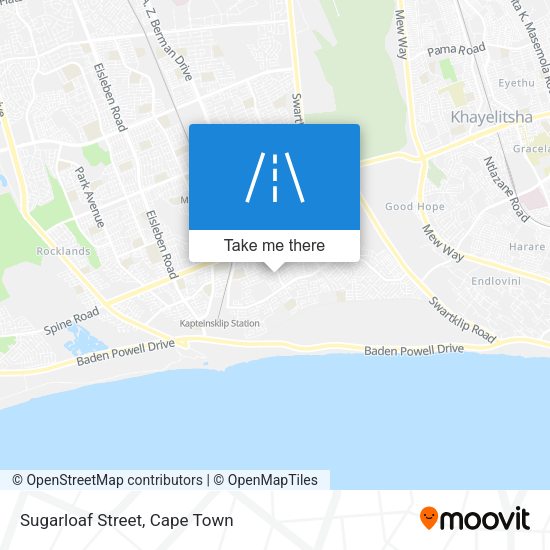 Sugarloaf Street map
