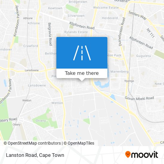 Lanston Road map