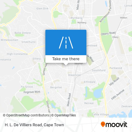 H. L. De Villiers Road map