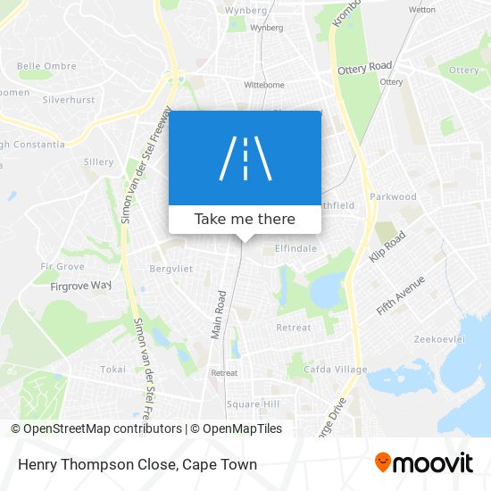 Henry Thompson Close map