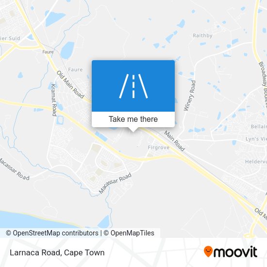 Larnaca Road map