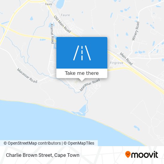 Charlie Brown Street map