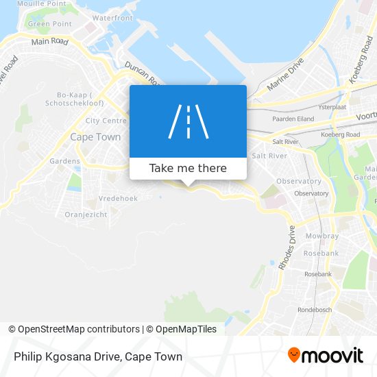 Philip Kgosana Drive map